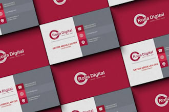 create professional business card