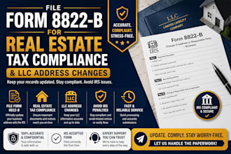 file form 8822b for real estate tax compliance and llc address changes