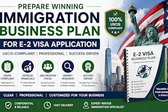 prepare winning immigration business plan for e2 visa application