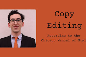 copy edit your book or short story