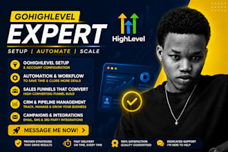 setup gohighlevel crm funnels and workflows