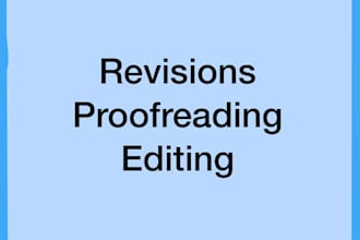 story editing and revisions