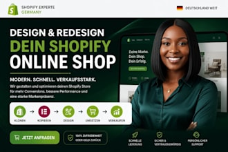 design redesign german shopify website store german wordpress website webshop