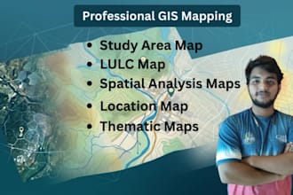 make professional arcgis maps for research and projects