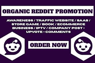 market product, new saas tool or website via reddit SEO post
