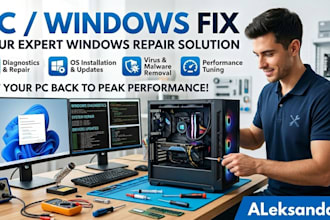 fix your slow windows PC, laptop lag, crashes and performance issues