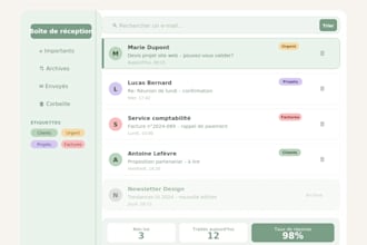 gestion des mails et support administratif