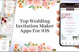 develop wedding marketplace app, bridal store app, custom wedding invitation app