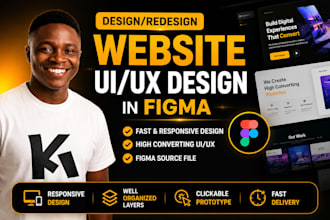 do figma website design, website ui ux design, ui ux design