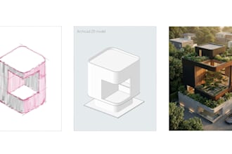 transform mass models into renderings