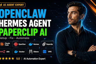 setup openclaw hermes agent paperclip claude code multi agent vps automation fix