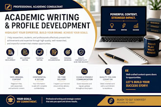 provide academic writing and documentation support