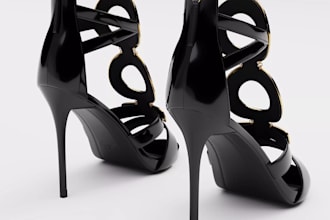 create custom 3d shoe design sneakers 3d heels 3d shoe printing  footwear model