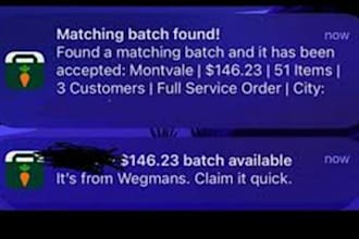 set up instacart bot, uber bot, bot lyft, grabber bot, grubhub bot doordash bot