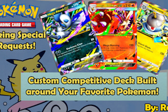 build a competitive pokemon pocket deck for you