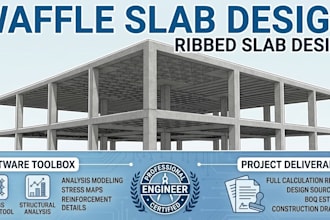 do etabs reinforced concrete floor design, voided and waffle slab analysis