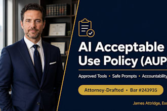 create a comprehensive ai employee acceptable use policy aup