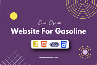 build gasoline company website