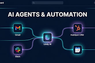 lindy ai agents, automation workflows and CRM integrations for your business