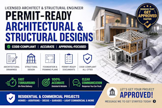 structural architect engineer for permit approval in hawaii arizona carolina