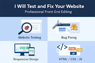 test your website and report bugs professionally