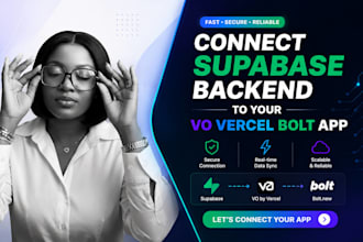 connect supabase backend to your v0 vercel bolt new and lovable