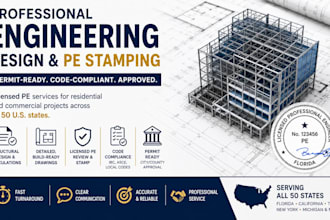 do civil engineer permit drawings pe stamp in USA california texas florida