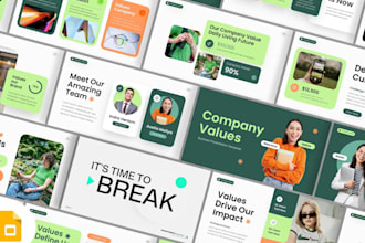 do business presentation template, powerpoint redesign pitch deck canva slide
