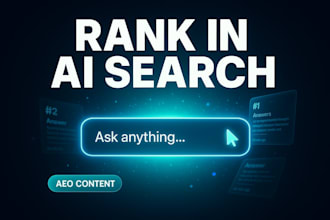 write aeo SEO content to rank in chatgpt perplexity and google ai search