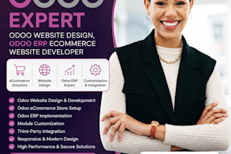 do odoo website design odoo customization odoo erp and API integration
