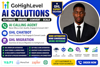 setup gohighlevel ai chatbot ghl ai calling agent ghl migration ghl automation