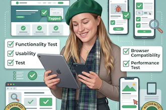 do website QA testing and usability testing