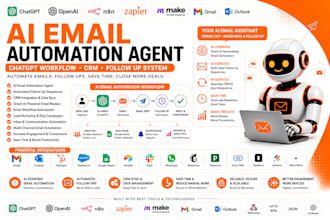 build ai email automation agent chatgpt workflow crm follow up openclaw system