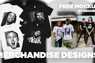 design or illustrate custom merchandise for your brand