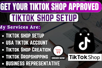 setup tiktok shop set up tik tok dropshipping fix tik tok shop product listing