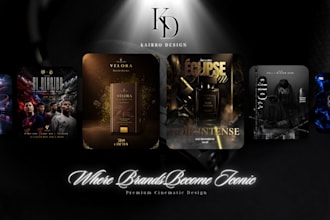 design luxurious posts for your brand or product