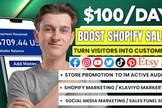 boost shopify sales to 80k shopify marketing sales funnel shopifystore promotion
