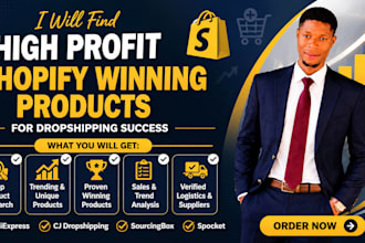 do shopify winning product and dropshipping product research
