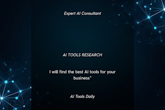 research and find the best ai tools for your business