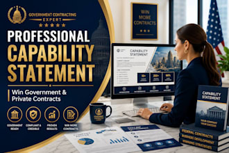 design an effective capability statement within 4hours