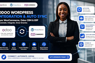 odoo wordpress integration sync woocommerce odoo crm erp lovable ai auto sync