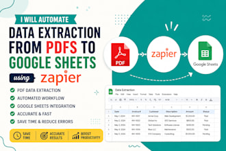 automate data extraction from pdfs to google sheets using zapier