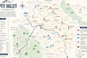 design interactive svg map and lottie animated vector maps for web and UI design
