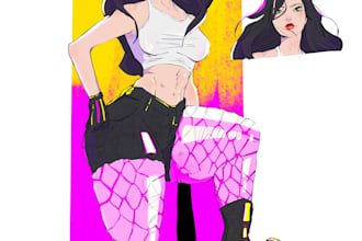 design bold stylized character designs