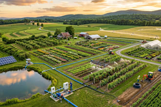 design irrigation and water supply systems for farms gardens and landscapes