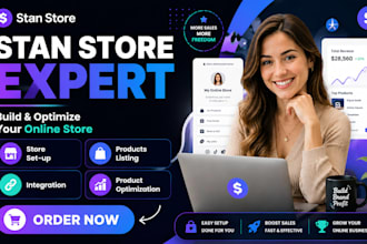 do stan store setup for digital products as your stan store expert