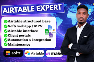 do airtable automation, airtable database, airtable crm, airtable expert