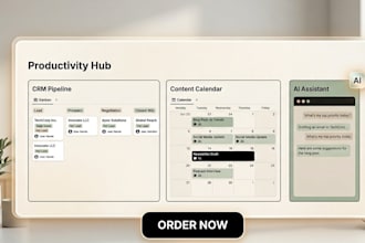 build a notion ai workspace CRM automation dashboard custom notion for business
