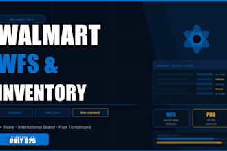 manage your walmart wfs shipments, inventory, and seller center operations