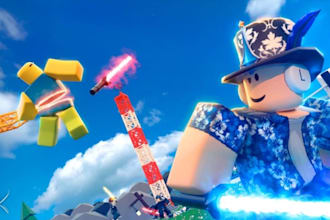 create a custom roblox simulator, rpg, tycoon or anime game